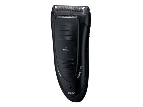 Braun Herrenrasierer Series 1-170s, Folie barbermaskin, Sort, Strøm, 100 - 240 V, 293 g, 45,5 mm