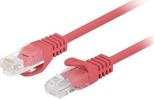 PATCHCORD CAT.6 UTP 7.5M CZERWONY FLUKE LÄPÄISSYT LANBERG