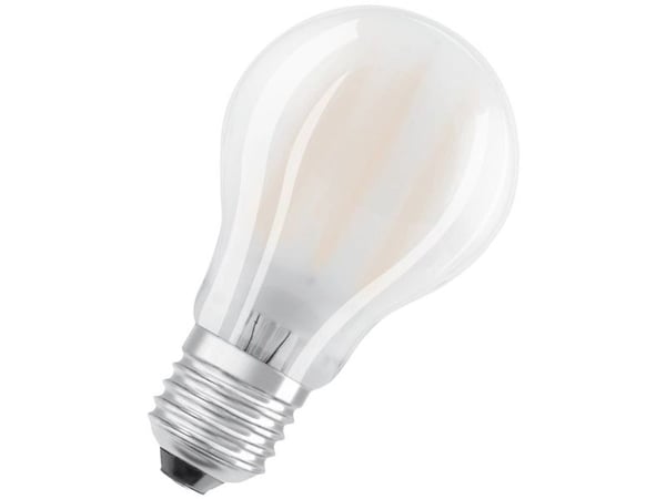 OSRAM LED BASE CLASSIC A - LED-glödlampa med filament - form: A60 - glaserad finish - E27 - 7 W (motsvarande 60 W) - klass E - varmt vitt ljus - 27...