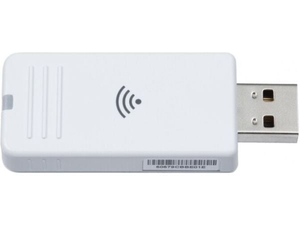 Epson ELPAP11 - Nätverksmedieströmningsadapter - USB - Wi-Fi - för Epson EB-L770, PU1006, PU1007, PU2010, PU2120, PU2220; MeetingMate EB-1480; Powe...