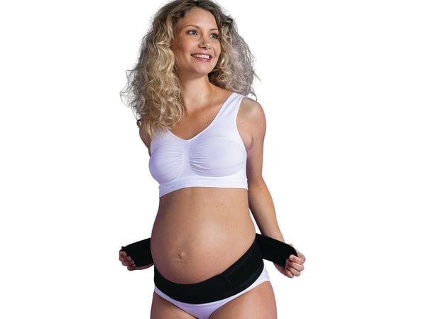 Carriwell stödbälte för gravid, svart, storlek L/XL