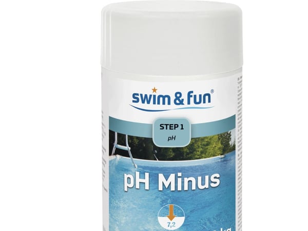 Swim&Fun pH-miinus - 1,5 kg - Vaihe 1
