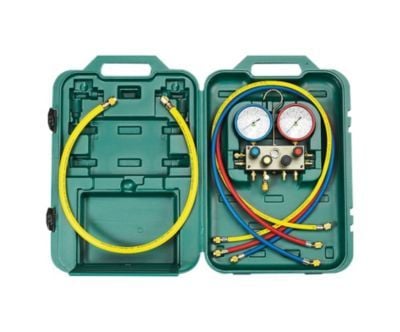 Refco M2-3-DELUXE-DS-R32 - Analog manifold 2-vejs, R32, R410A