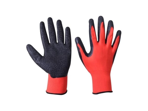 Gloves rubberized Haushalt C22CRLB, M