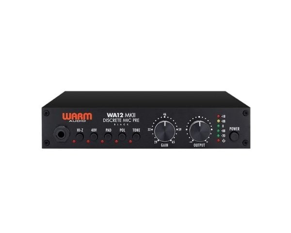 Warm Audio Warm Audio wa12 mkii svart - mikrofon forforsterker