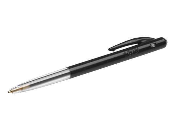 BIC M10 Clic - Kulepenn - svart - 1 mm - medium - retraktil (en pakke 50)