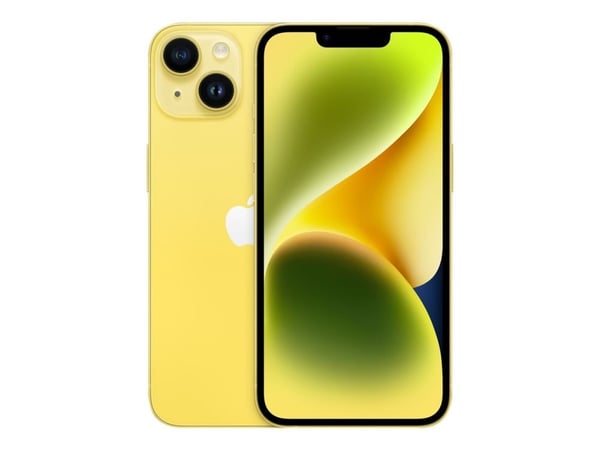 Apple iPhone 14 - 5G smartphone - dobbelt-SIM / Internminne 512 GB - OLED display - 6.1" - 2532 x 1170 piksler - 2x bakkameraer 12 MP, 12 MP - fron...