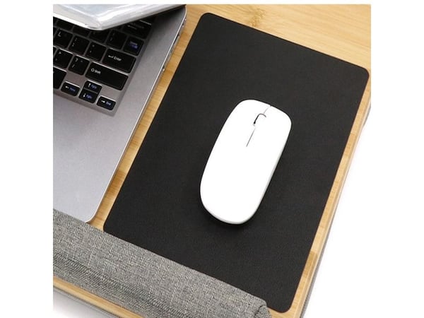 TWIN Laptop desktop with soft pads Bambus 550x365x75 mm
