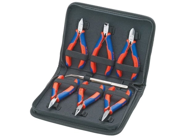 Knipex 00 20 16, Rustfritt stål, 720 g, 7 verktøy