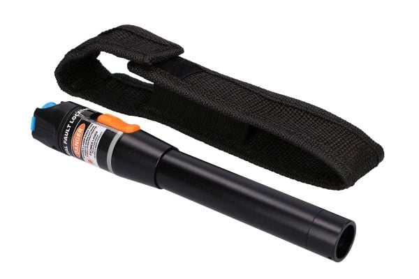 Extralink VFL FIBER CHECKER PEN/FAULT LOCATOR 5KM 1MW, Testsett for optisk tap (OLTS), FC, SC, ST, 5000 m, Sort, Rød