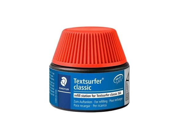 STAEDTLER Textsurfer classic - Påfyllingsstasjon - rosa - 30 ml - for Textsurfer classic