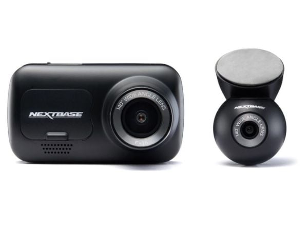 Nextbase NBDVR320XRWC, HD, 30 fps, MOV, Sort, IPS, 6,35 cm (2.5")
