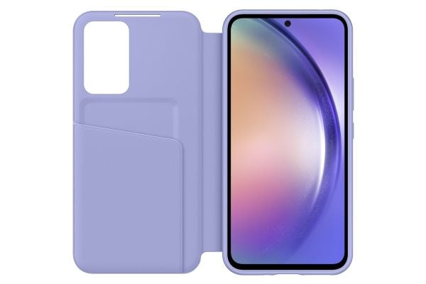 Samsung EF-ZA546 - Lommebok for mobiltelefon - blåbær - for Galaxy A54