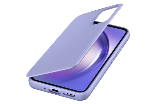Samsung EF-ZA546 - Lommebok for mobiltelefon - blåbær - for Galaxy A54