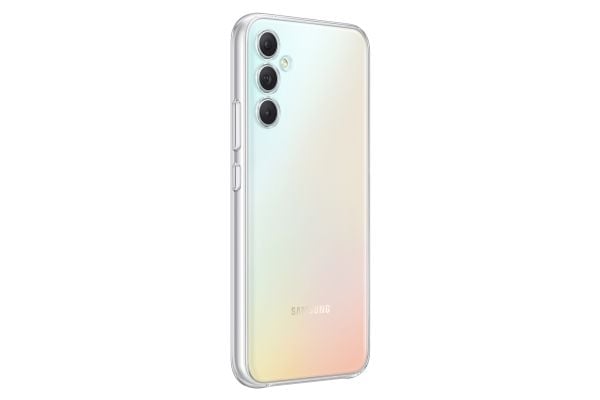 Samsung EF-QA346 - Baksidesskydd för mobiltelefon - transparent - för Galaxy A34 5G