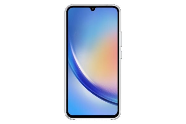 Samsung EF-QA346 - Baksidesskydd för mobiltelefon - transparent - för Galaxy A34 5G