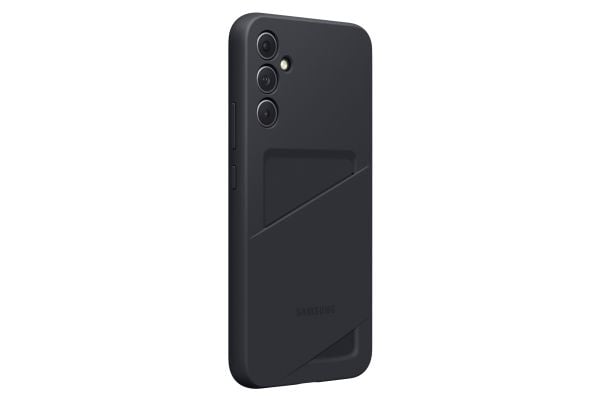 Samsung EF-OA346 - Baksidesskydd för mobiltelefon - termoplastisk polyuretan (TPU) - svart - för Galaxy A34 5G