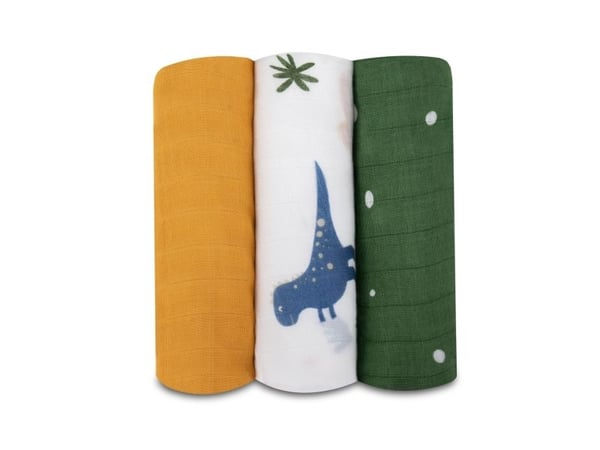 Lionelo Bamboo Textiles - Lo-Bamboo Set Dino