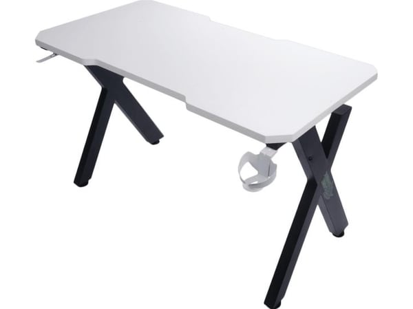 GameShark Xeno gamingbord svart/hvit 120x60 cm