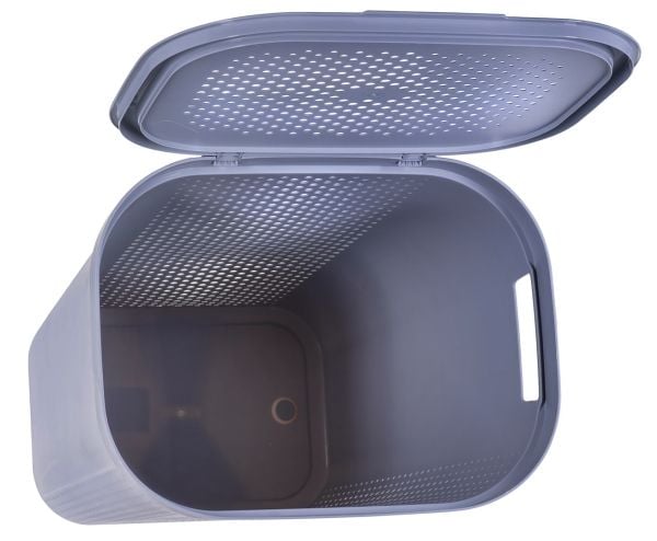 Curver skittentøyskurv Infinity Dots 60L Hvit