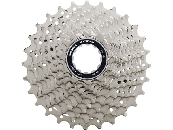 Shimano CS-R7000, Sykkelkassett, Landeveissykkel, Stål, Rustfritt stål, 304 g
