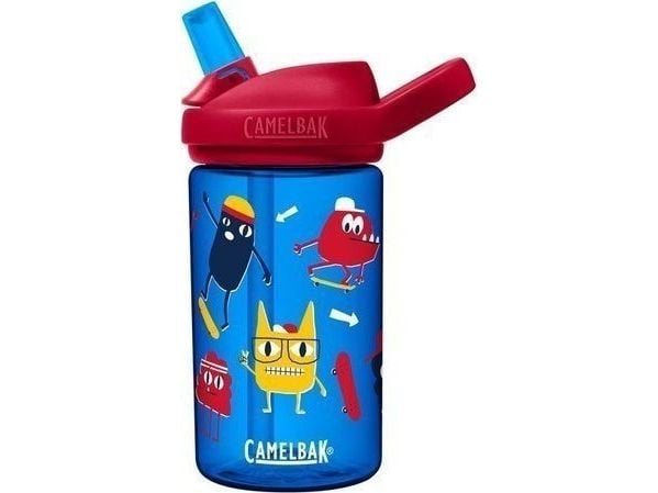 CamelBak Eddy+, 400 ml, Daglig användning, Multifärg, Polypropylen (PP), Silikon, Tritan, Skate Monsters, Barn