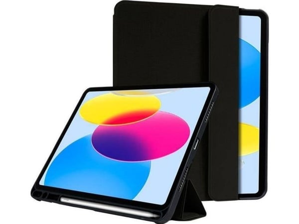 Crong FlexFolio for iPad 10,9" (2022) med Apple Pencil svart