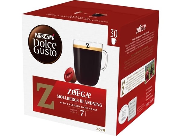 Dolce Gusto Zoegas Mollbergs Blandning kaffekapslar, 30 st, 300 g