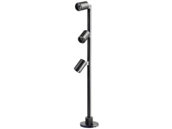 Deko Light Herculis Triple 688042 speillampe 3 W - energiklasse G (A - G) varm/hvit svart