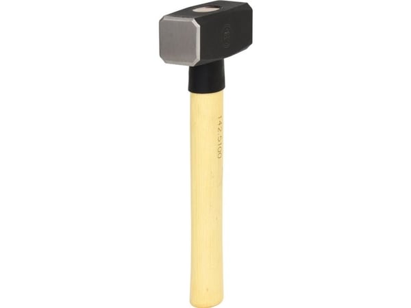 KS Tools 142.5100, Slegge, Stål, Tre, 26 cm, 1,1 kg, 1 kg