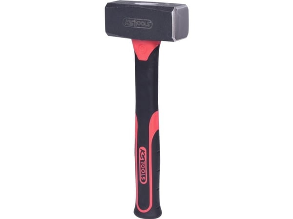KS Tools 142.5126, Slegge, Stål, Fiberglass, Svart, 26 cm, 1,36 kg