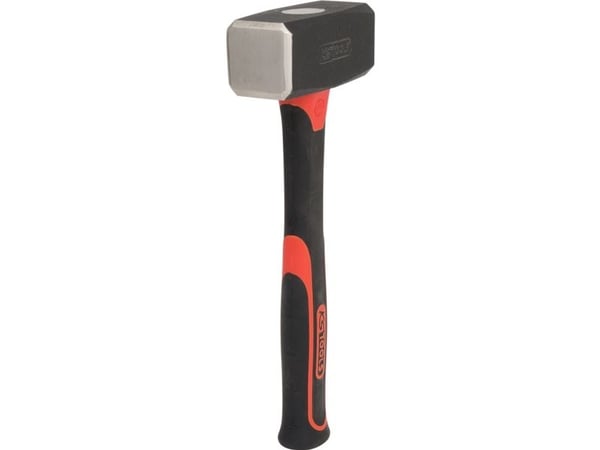 KS Tools 142.5151, Slegge, Stål, Fiberglass, Svart, 28 cm, 1,65 kg