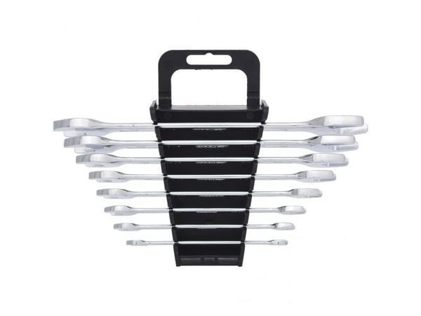 KS Tools 517.0148, Kromfarget, Kromvanadiumstål, Rett, 22,20 mm, Boks, 8 stykker