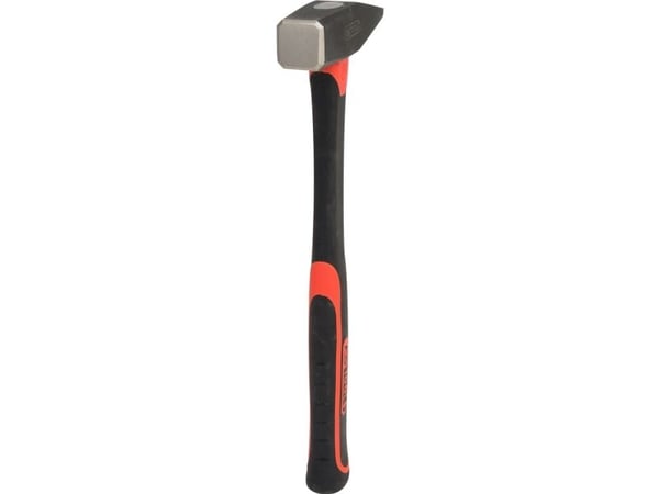 KS Tools 142.1381, Klinkehammer, Stål, Fiberglass, Svart, 35 cm, 920 g