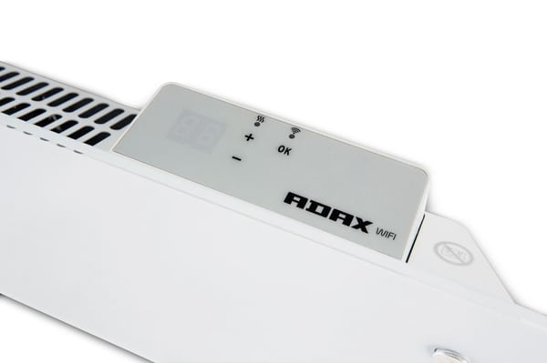 Adax Lasilämmitin Clea L 10 KWT, 1000W 230V WiFi, valkoinen