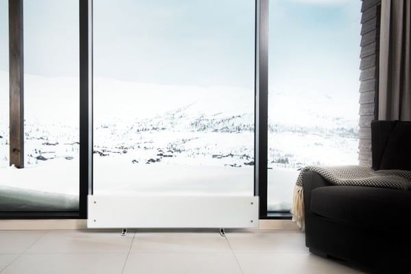 Adax Lasilämmitin Clea L 10 KWT, 1000W 230V WiFi, valkoinen