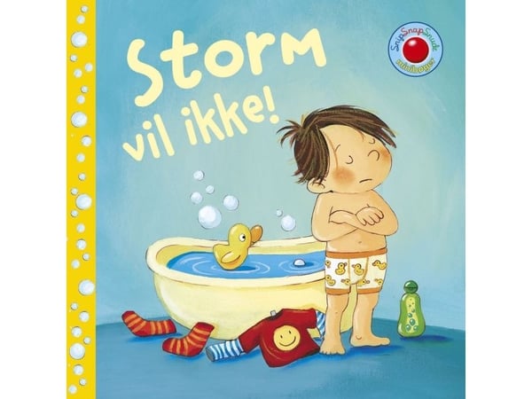 Snip Snap Snude: Storm vil ikke! - kolli á 12 stk. - pris per stk. ca. kr. 14,95 | Sandra Grimm | Språk: Dansk