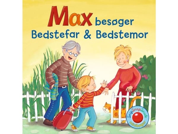 Snip Snap Snude: Max besøker bestefar og bestemor - KOLLI á 12 stk | Språk: Dansk