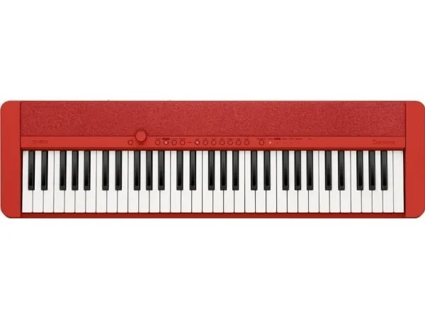 Casio CT-S1, Digital synthesizer, Röd, AC, Batteri, AA, 4,5 kg