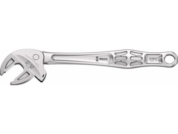 Wera 6004 Joker XL, Sort, Skralle, 19,20,21,22,23,24 mm, Tsjekkisk Republikk, 256 mm, 1,6 cm