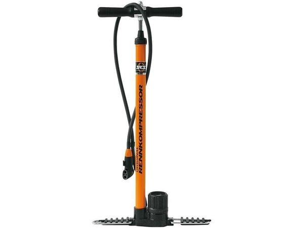SKS RENNKOMPRESSOR, Golvluftpump, Cykel, Orange, T-grepp, 16 Bar, Metall, Stål