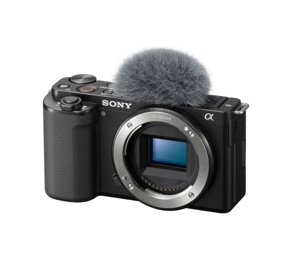 Sony a ZV-E10 - Digitalkamera - spegellöst - 24.2 MP - APS-C - 4 K / 30 fps - endast stomme - Wireless LAN, Bluetooth - svart