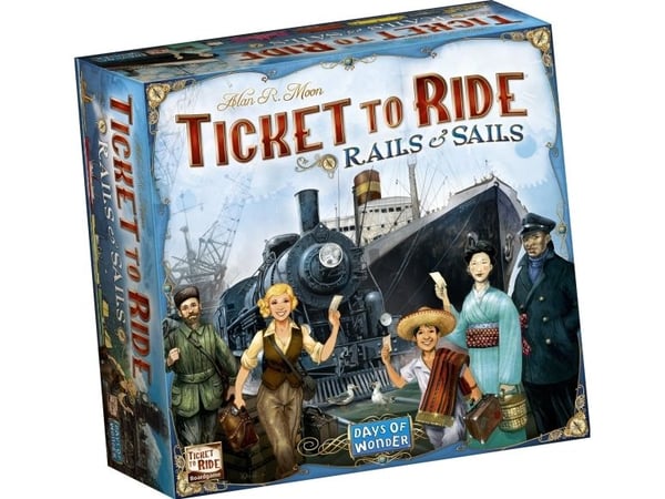 Days of Wonder Ticket to Ride Rails & Sails brädspel