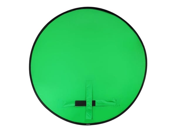 4smarts Chroma-Key - Bakgrund - cotton / nylon - 0.39 m x 0.39 m - kromfärgad tangent - grön