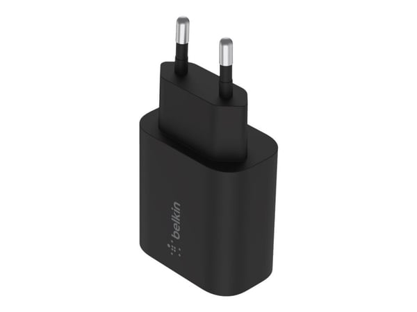 Belkin BoostCharge - Strømadapter - PPS-teknologi - 25 watt - PD 3.0, Fast Charge (USB-C) - svart