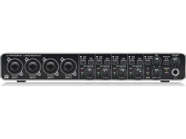 Behringer UMC404HD grænseflade til lydoptagelse