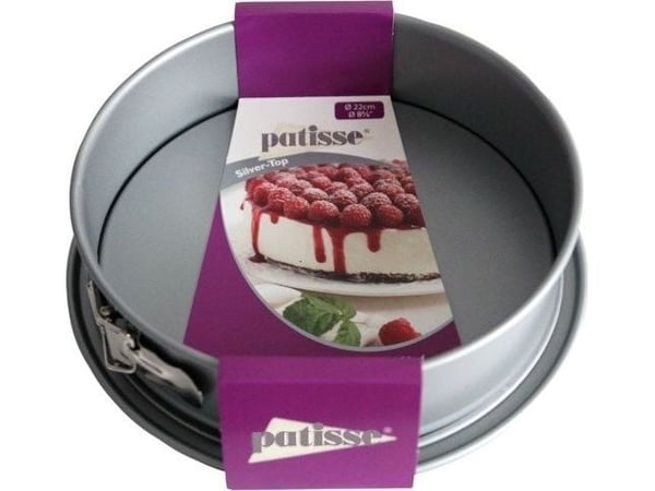 Patisse Silver Top yleiskakkuvuoka 22 cm:n reunalla