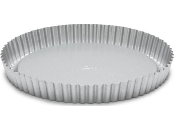 Patisse muoto flanelli 28 cm teräs hopea