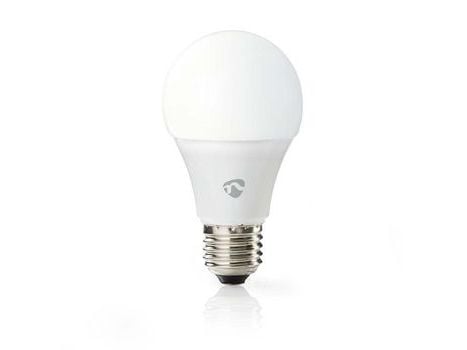 Nedis WIFILW10WTE27, 9 W, 60 W, E27, 800 lm, 25000 timer, Kjølig hvit, Varm hvit