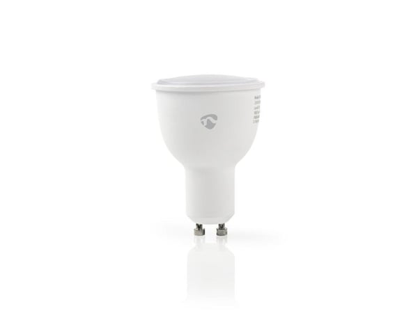 Nedis WIFILW10WTGU10, 4,5 W, GU10, 380 lm, 25000 h, Kulhvit, Varmhvit, Hvit